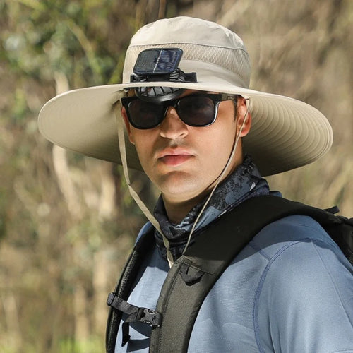 Solar Cooling Hat