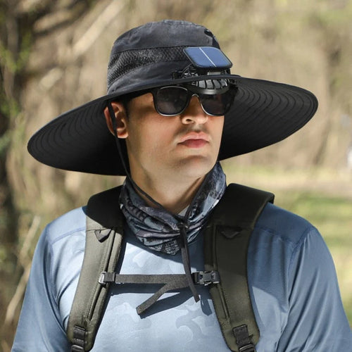 Solar Cooling Hat