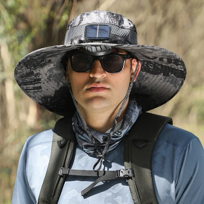 Solar Cooling Hat