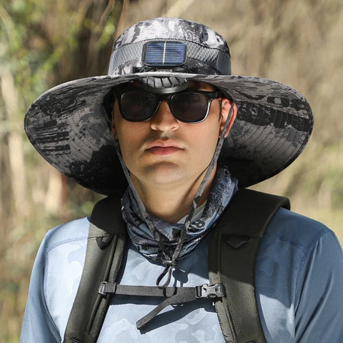 Solar Cooling Hat