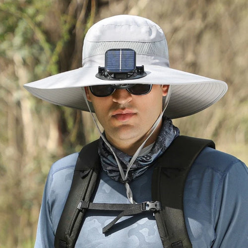 Solar Cooling Hat